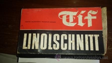 Escriban&iacute;a: TIF LINOLSCHNITT - Foto 1