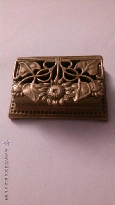 Escriban&iacute;a: TINTERO DOBLE BRONCE 6X9 CMTS - Foto 1
