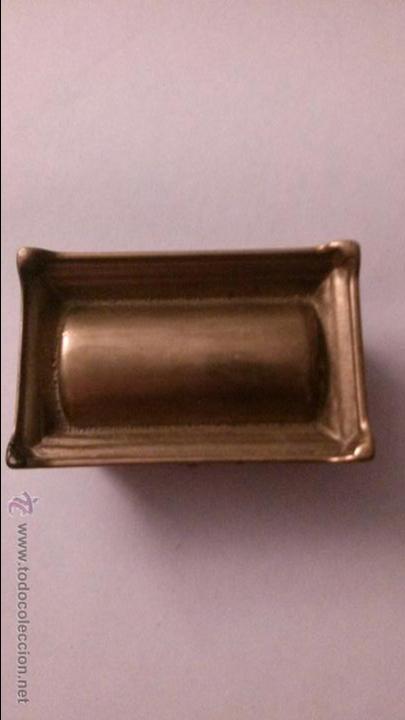 Escriban&iacute;a: TINTERO DOBLE BRONCE 6X9 CMTS - Foto 3
