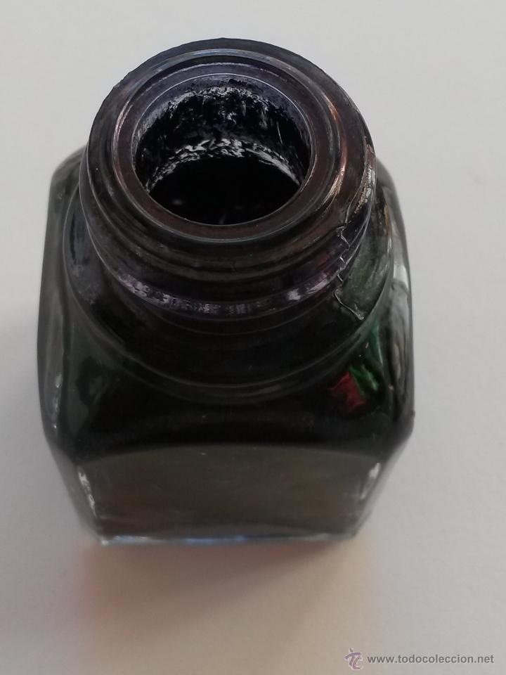 Escriban&iacute;a: Tintero antiguo de 5,5 x 3,4 x 3,4 cms - Foto 1
