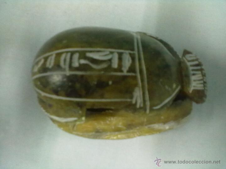 Escriban&iacute;a: PISAPAPELES ESCARABAJO EGIPCIO - Foto 2