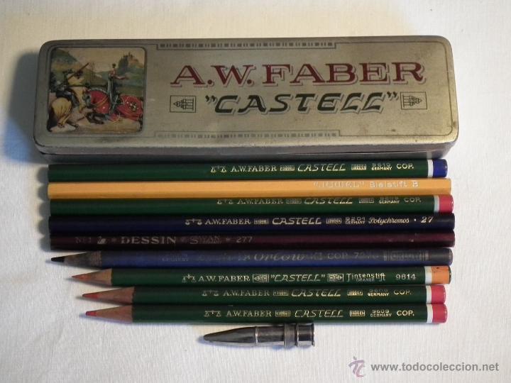 Escriban&iacute;a: Antigua caja Faber Castell - Foto 2