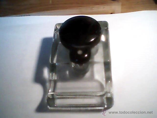 Escriban&iacute;a: TINTERO DE CRISTAL CON TAPA - Foto 1