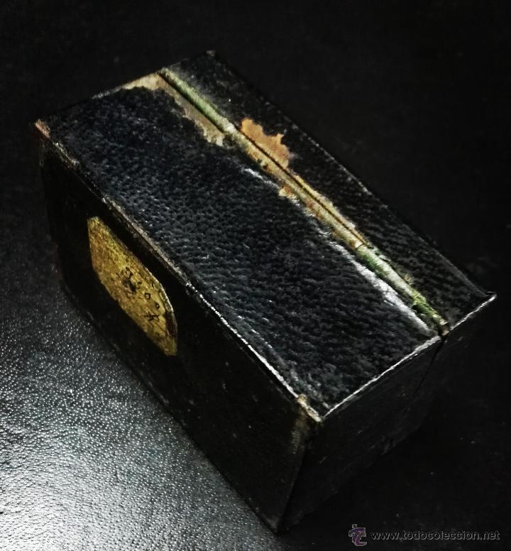Escriban&iacute;a: Tintero portatil s.XIX.?. Improved Inkstand. - Foto 3
