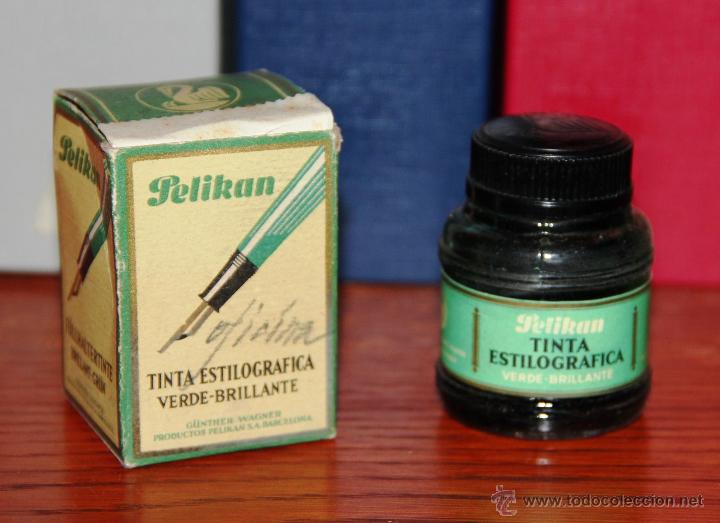 Escriban&iacute;a: ANTIGUO TINTERO PELIKAN DE COLECCION 82S - Foto 1