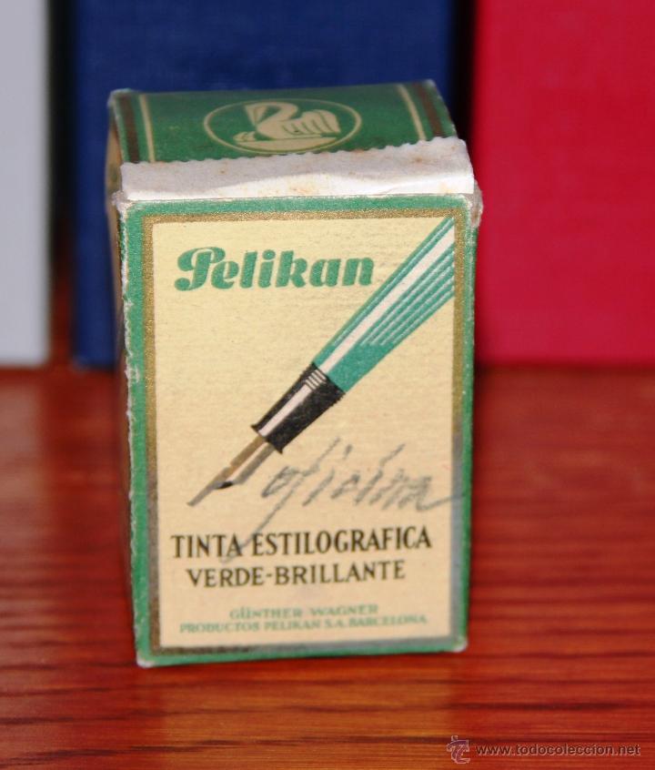 Escriban&iacute;a: ANTIGUO TINTERO PELIKAN DE COLECCION 82S - Foto 2