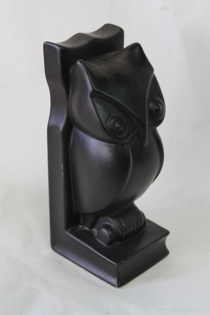 Escriban&iacute;a: SUJETALIBROS BUHO EN CERAMICA - Foto 1