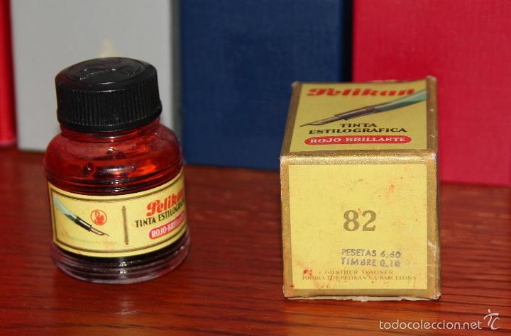 Escriban&iacute;a: ANTIGUO TINTERO PELIKAN DE COLECCION 82 - Foto 3