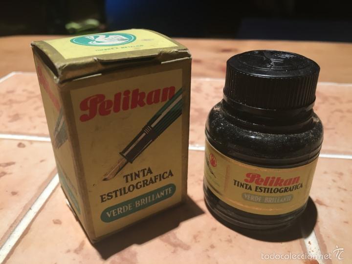 Escriban&iacute;a: TINTERO PELIKAN A&Ntilde;OS 70 LLENO - Foto 1