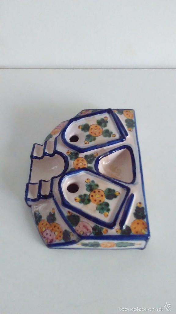 Escriban&iacute;a: Escriban&iacute;a de cer&aacute;mica pintada a mano - Foto 2