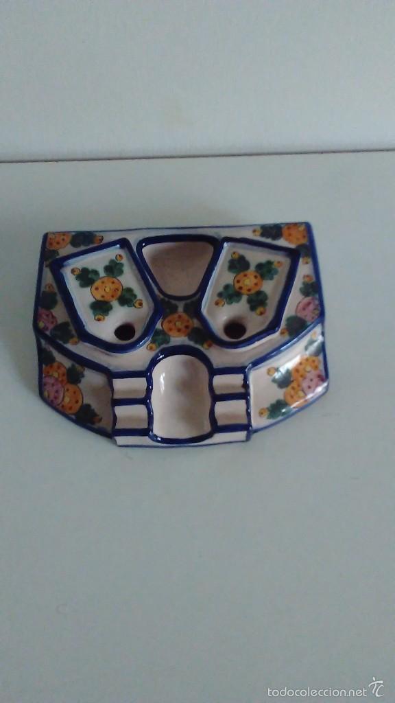 Escriban&iacute;a: Escriban&iacute;a de cer&aacute;mica pintada a mano - Foto 5