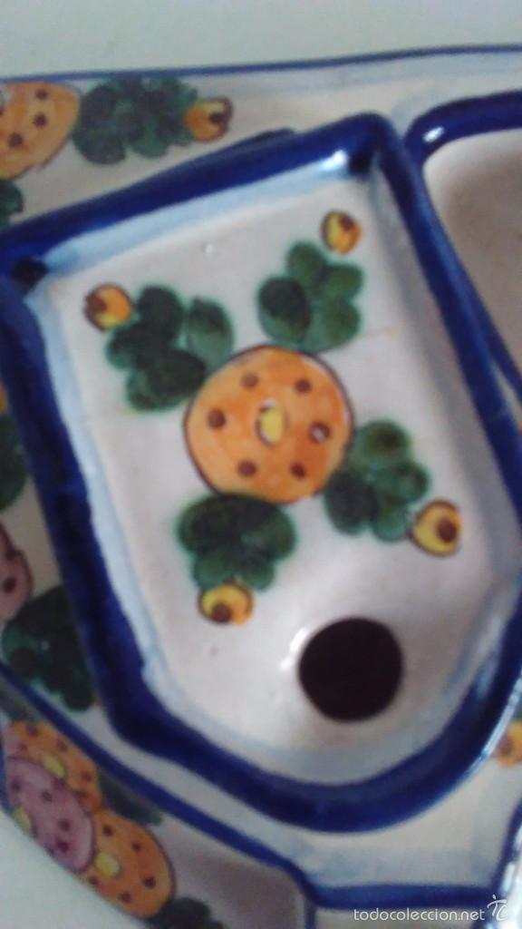Escriban&iacute;a: Escriban&iacute;a de cer&aacute;mica pintada a mano - Foto 8
