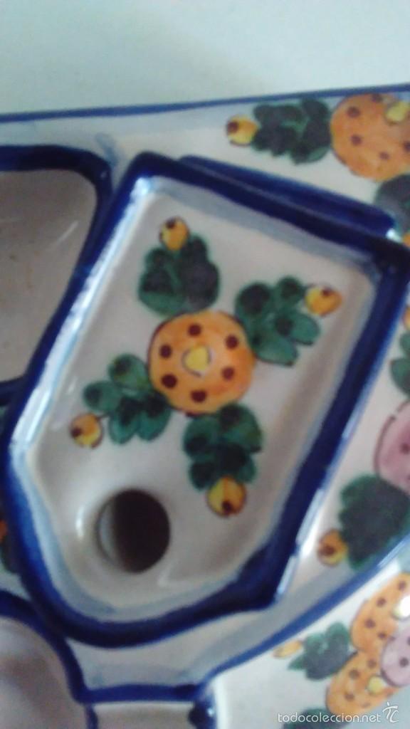 Escriban&iacute;a: Escriban&iacute;a de cer&aacute;mica pintada a mano - Foto 9
