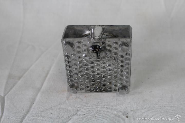 Escriban&iacute;a: escribania soporte de cristal para tintero y pluma - Foto 5