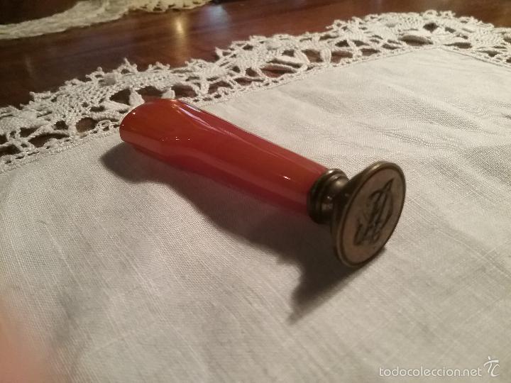Escriban&iacute;a: SELLO LACRE DE AMBAR - Foto 2