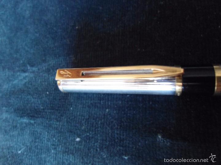 Escriban&iacute;a: ROLLER DE WATERMAN PLATA - Foto 2