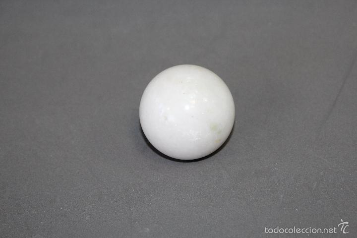Escriban&iacute;a: bola, pisapapeles de marmol - Foto 1