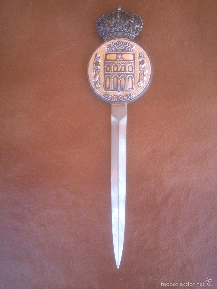 Escriban&iacute;a: ABRECARTAS ESCUDO SEGOVIA - Foto 2