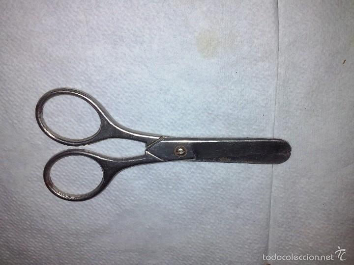Escriban&iacute;a: antiguas tijeras escolar de metal - Foto 1