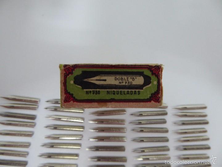 Escriban&iacute;a: 70 PLUMILLAS DOBLE B N&ordm; 730 - Foto 2