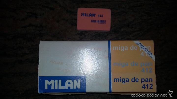 Escriban&iacute;a: CAJA DE 12 GOMAS MILAN MIGA DE PAN 412 - Foto 1