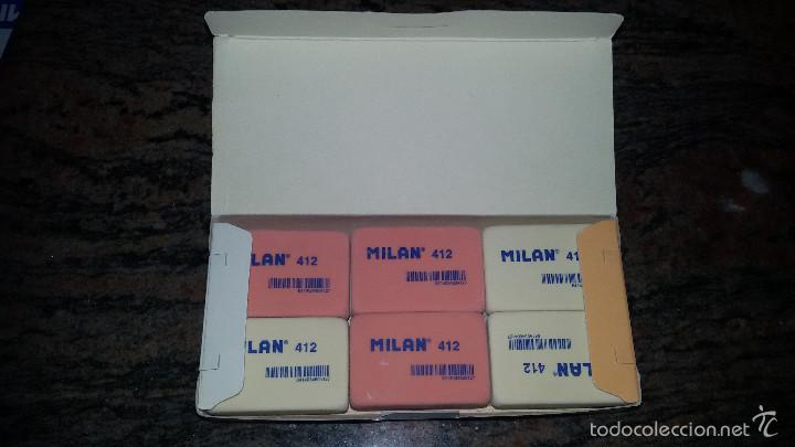 Escriban&iacute;a: CAJA DE 12 GOMAS MILAN MIGA DE PAN 412 - Foto 3