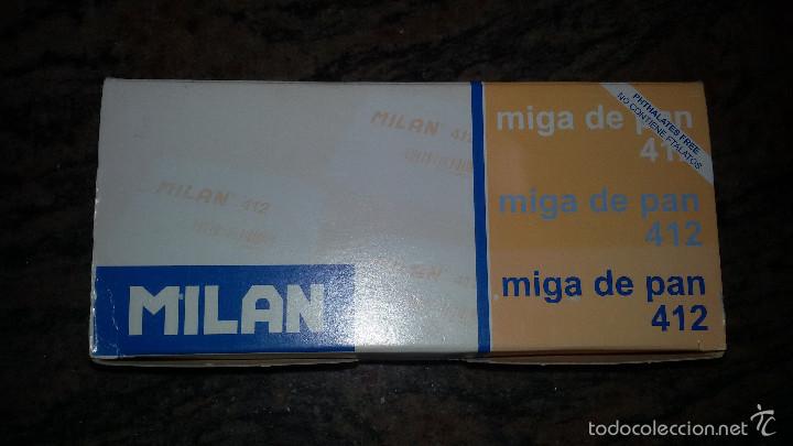 Escriban&iacute;a: CAJA DE 12 GOMAS MILAN MIGA DE PAN 412 - Foto 4
