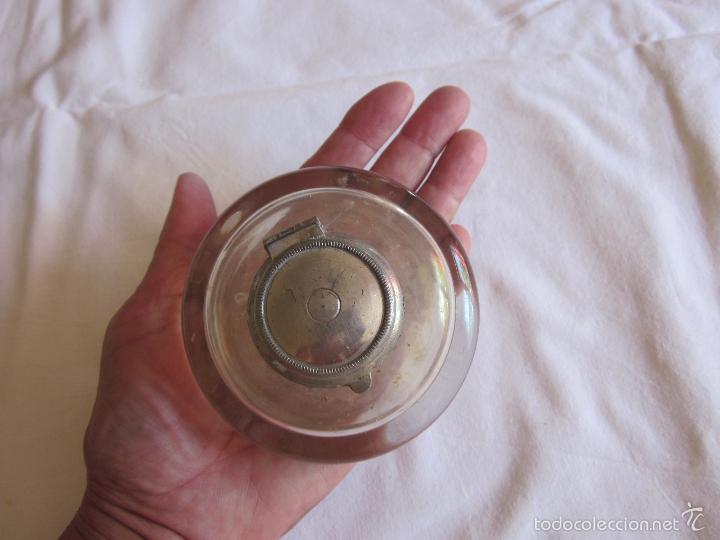 Escriban&iacute;a: Antiguo tintero de cristal de principios s.XX - Foto 2