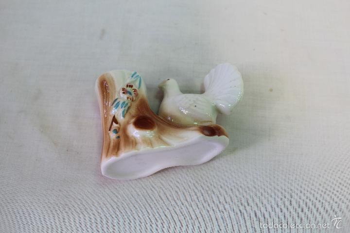 Escriban&iacute;a: palillero  paloma en ceramica - Foto 3