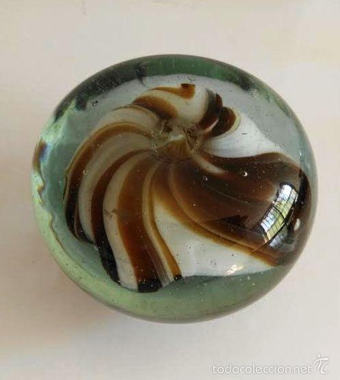 Escriban&iacute;a: Pisapapeles de cristal. - Foto 2
