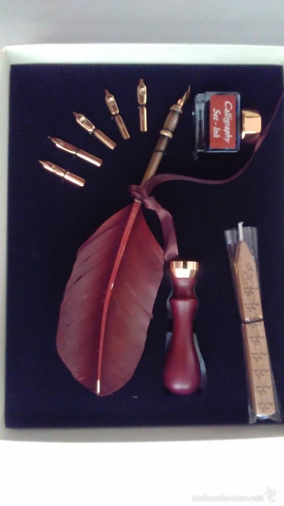 Escriban&iacute;a: Set de plumillas y caligraf&iacute;a - Foto 1