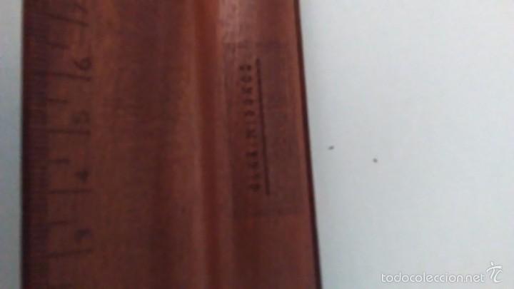 Escriban&iacute;a: Regla de madera portapapeles - Foto 3