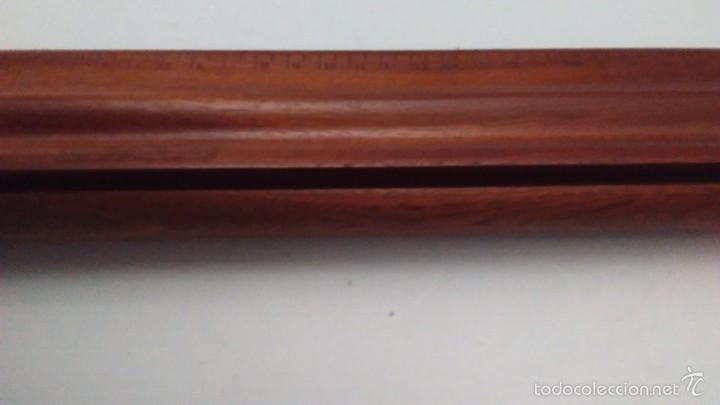 Escriban&iacute;a: Regla de madera portapapeles - Foto 6