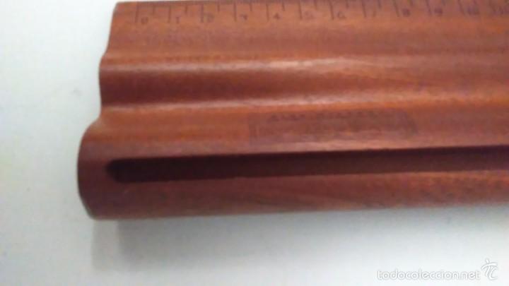 Escriban&iacute;a: Regla de madera portapapeles - Foto 7