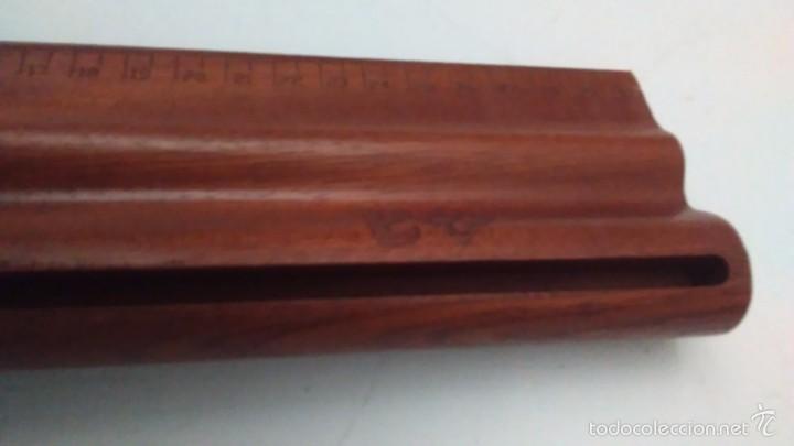 Escriban&iacute;a: Regla de madera portapapeles - Foto 8
