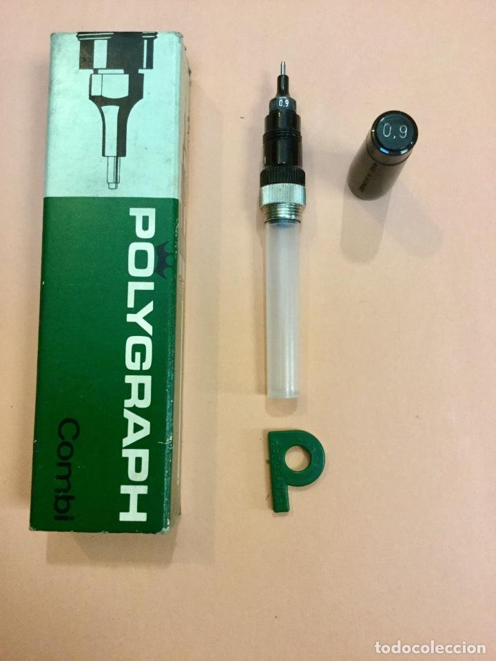 Escriban&iacute;a: Estil&oacute;grafo Poligraph 0,9 mm. NUEVO SIN USAR - Foto 1