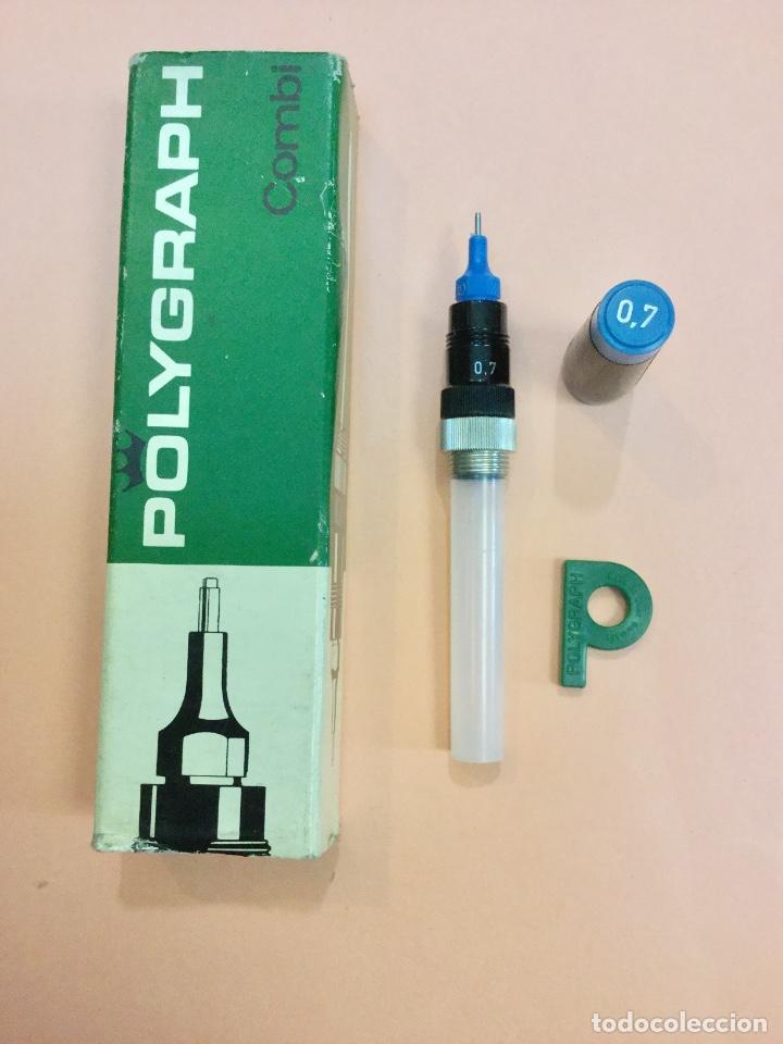 Escriban&iacute;a: Estil&oacute;grafo Polygraph 0,7 mm. NUEVO SIN USAR - Foto 1