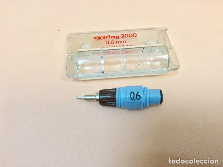 Escriban&iacute;a: Punto Rotring Isograph 0,6 mm - Foto 1