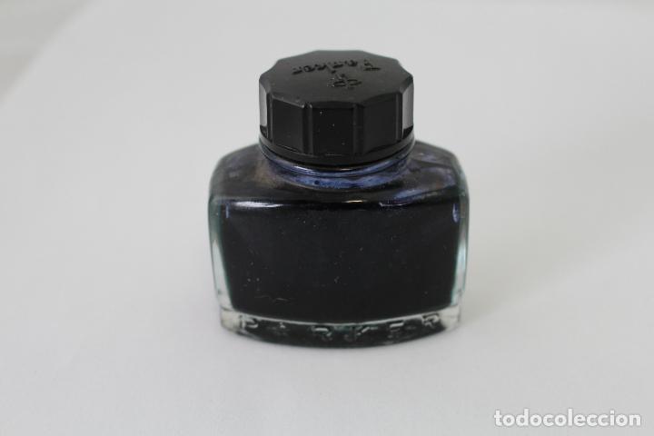 Escriban&iacute;a: tintero parker - tinta negra - abierto - Foto 1