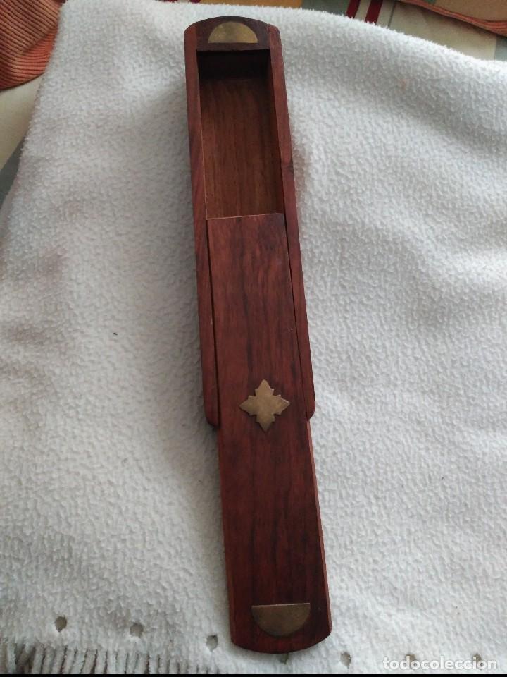 Escriban&iacute;a: plumier madera y metal - Foto 2