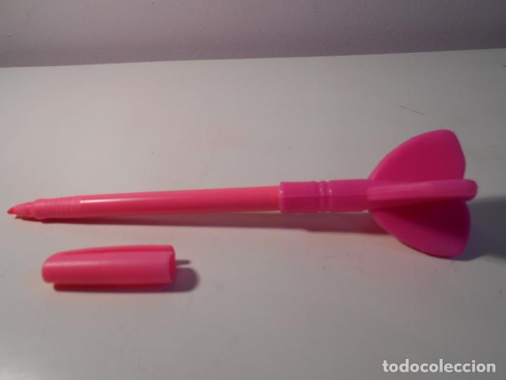 Escriban&iacute;a: Marca stabilo. Rotulador color rosa en forma de flecha - Foto 5