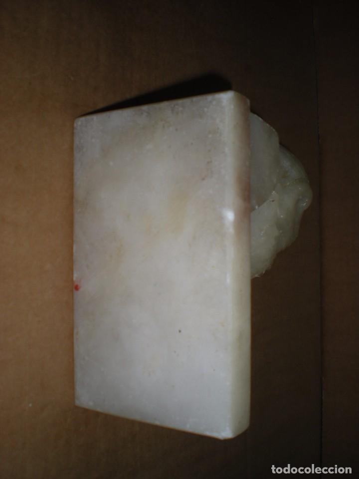 Escriban&iacute;a: busto en piedra seguramente para sujeta libros - Foto 5