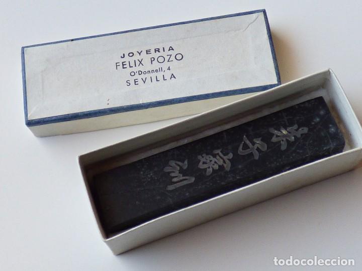 Writing Items: ANTIGUA BARRA DE TINTA JAPONESA, VENDIDA EN JOYER&Iacute;A DE SEVILLA EN LOS A&Ntilde;OS 40-50