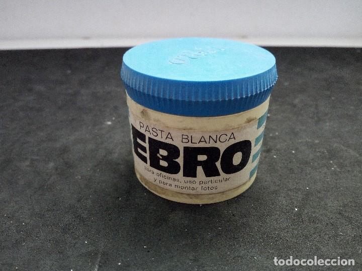 Escriban&iacute;a: ANTIGUO BOTE DE COLA BLANCA. PEGAMENTO. EBRO - Foto 1