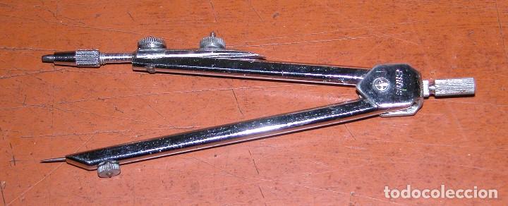 Escriban&iacute;a: ANTIGUO COMPAS MARCA STILUS. - Foto 1