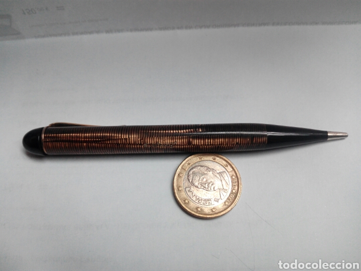Escriban&iacute;a: Portaminas celuloide y metal Bengala - Foto 5