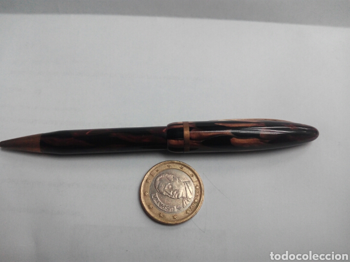 Escriban&iacute;a: Portaminas celuloide y metal - Foto 2
