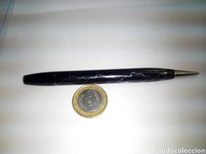 Escriban&iacute;a: Portaminas de celuloide y metal - Foto 2