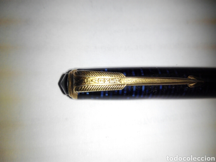Escriban&iacute;a: Portaminas de celuloide PARKER - Foto 3