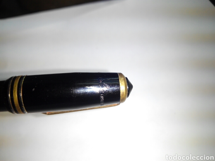 Escriban&iacute;a: Portaminas de celuloide y metal - Foto 3